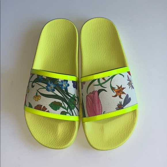 Gucci Flora Slide Sandal - Picture 3 of 6